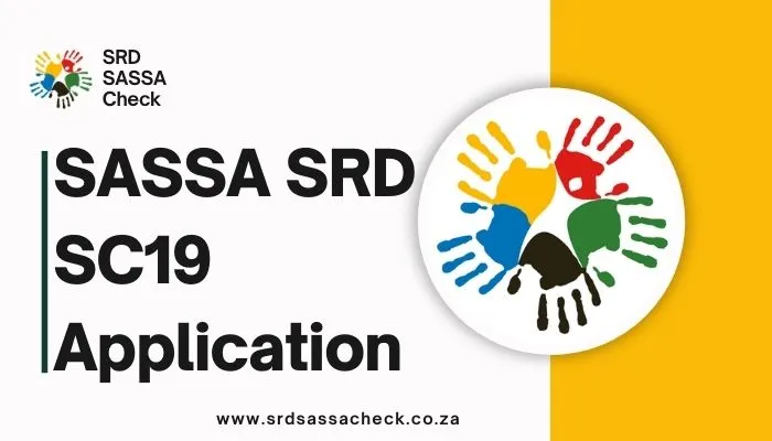 SASSA SRD R370 SC19 Application